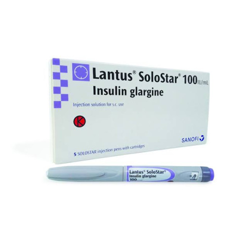 Lantus Solostar - 100iu 5pens.