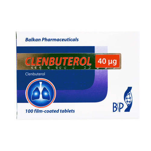Balkan Pharma - Clenbuterol 40mcg 100tabs